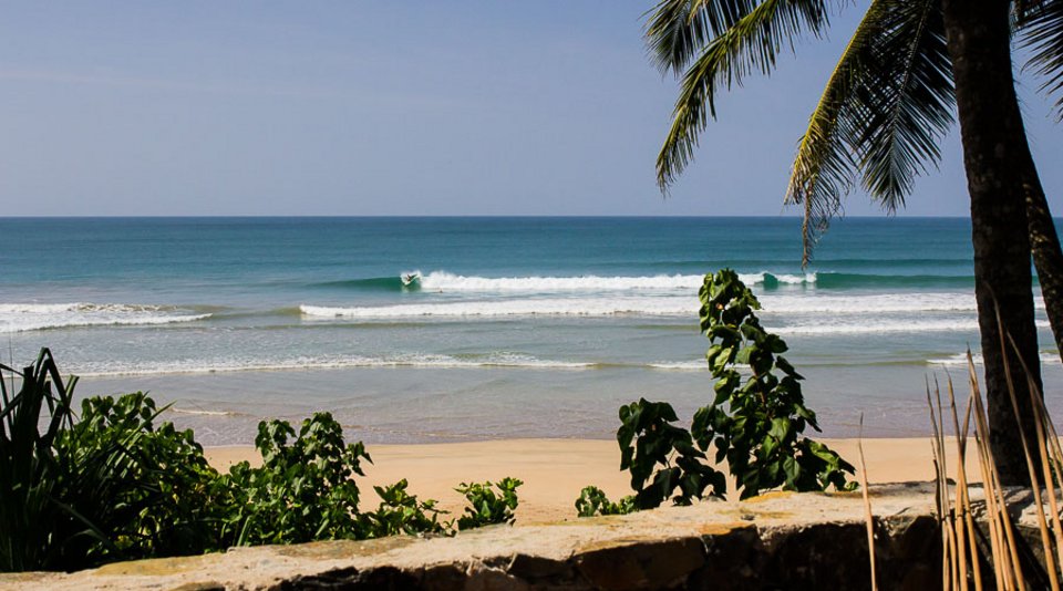 Infinity Surfcamp Sri Lanka Matara direkt am meer