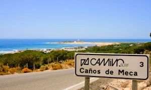 Camino Surf Canos de Meca Andalusien, Spanien