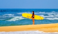 Surfen lernen in Frankreich