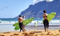 Surfen lernen auf Lanzarote