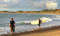 Surfen lernen an der Nordsee