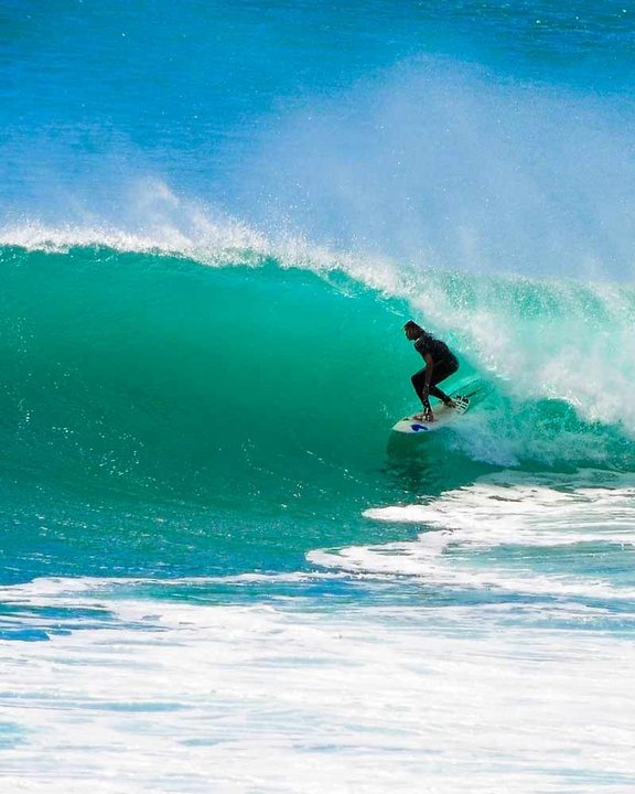 Der Lieblingsort von Surfern bleibt die Barrel Der Lieblingsort von Surfern bleibt die Barrel