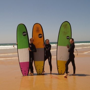 Moby Dick Surfcamp Praia do Guincho Portugal Surfkurs