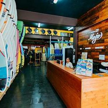 Der Shop und die Surfschule von Mojo Der Shop und die Surfschule von Mojo