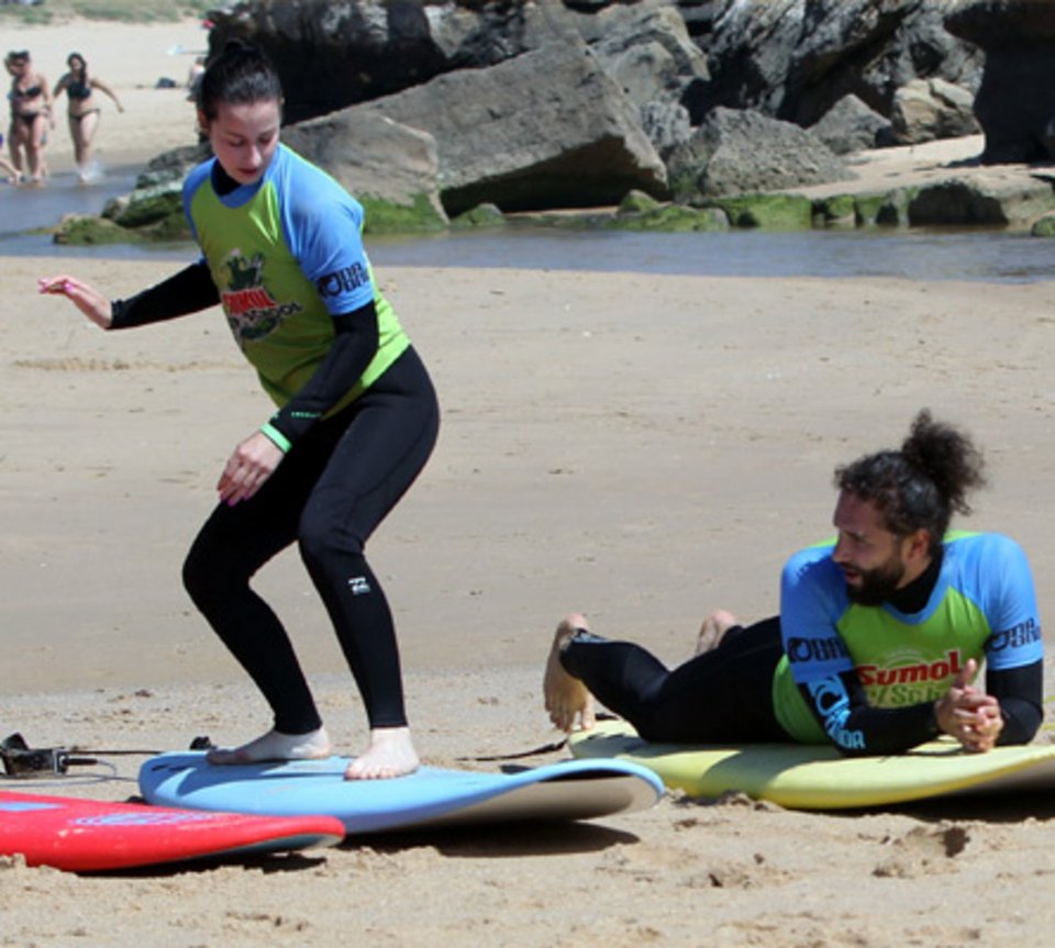 My Powderwave Surfcamp Ericeira Portugal  surfen elrnen Surfschule