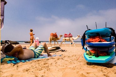 Pro Surfcamp Morocco Tamraght surfkurs