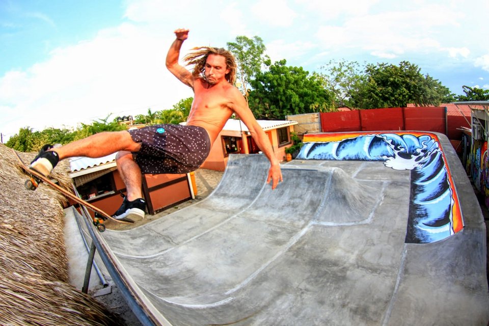 Miramar Surfcamp Nicaragua Skatepark