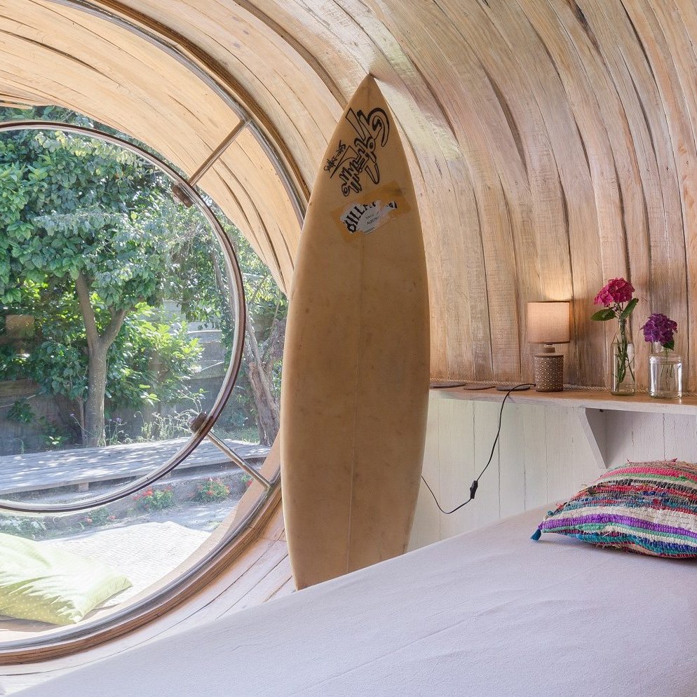 Maceda Surfcamp Portugal Esmoriz Schlafkabine