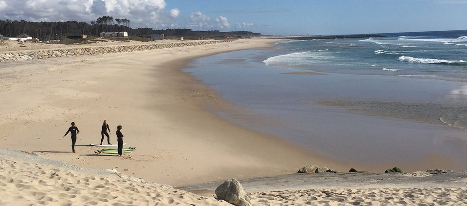 Maceda Surfcamp Portugal Esmoriz strand