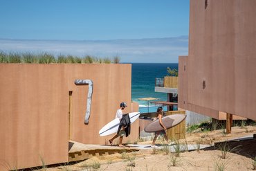 Surfretreat Portugal Santa Cruz Mar Bungalows mit Meerblick