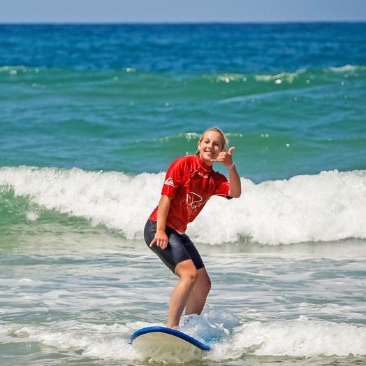surfkurs m frankreich surfen lernen