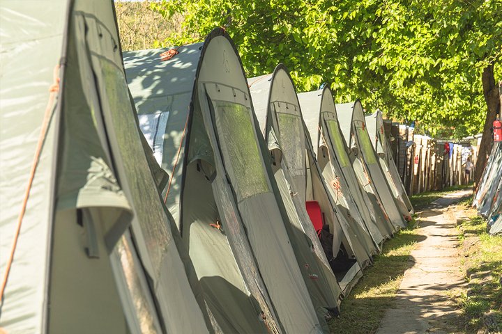 surfcamp Spanien zarautz camping zelten