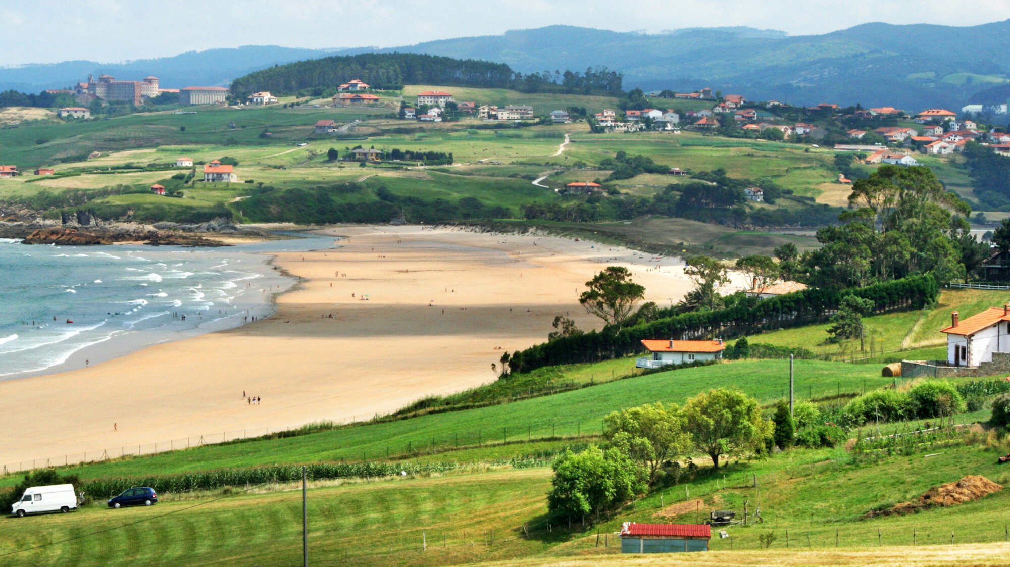 Surfcamp Spanien Oyambre Bucht