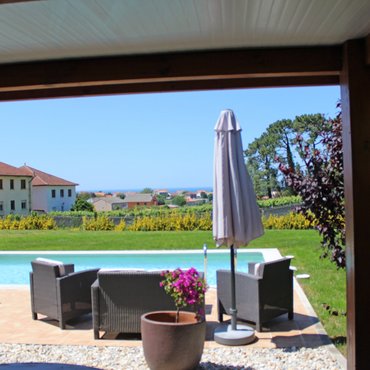 As Furnas Surf House Galizien Spanien Pool