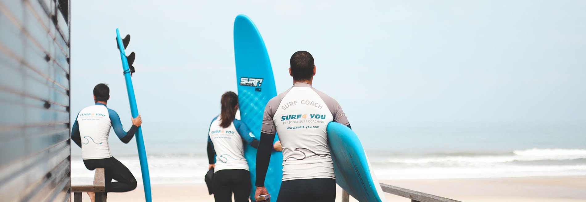 Surf 4 You Surfcamp Portugal Nazaré Wellen checken