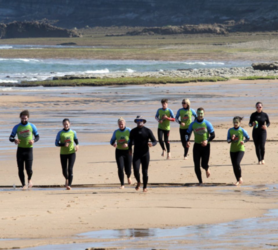 My Powderwave Surfcamp Ericeira Portugal Gruppen Surfkurs