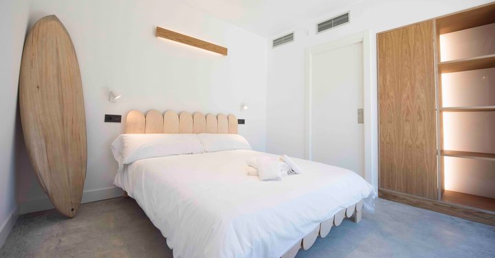 Eco Surfhouse Bilbao Doppelzimmer