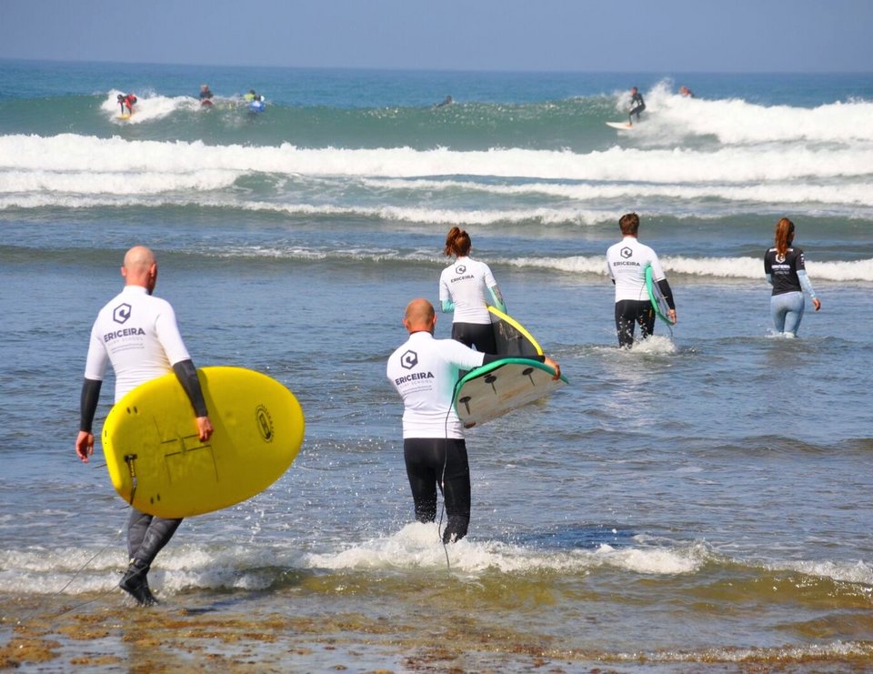 Blue Buddha Surfcamp Ericeira Portugal Surfkurse