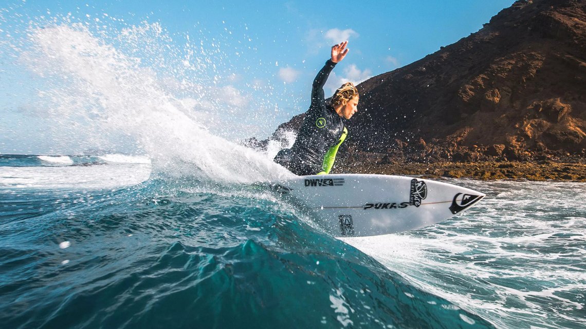 Surfen auf den Kanaren auch im Winter