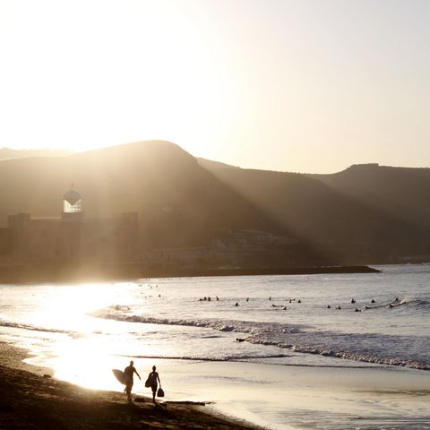 Surfen lernen auf Gran Canaria