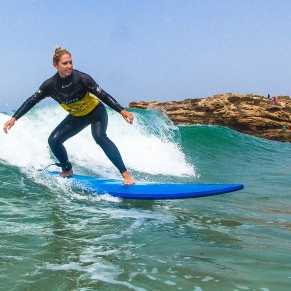 Pure Sea View Surfcamp Marokko Aourir surfen lernen