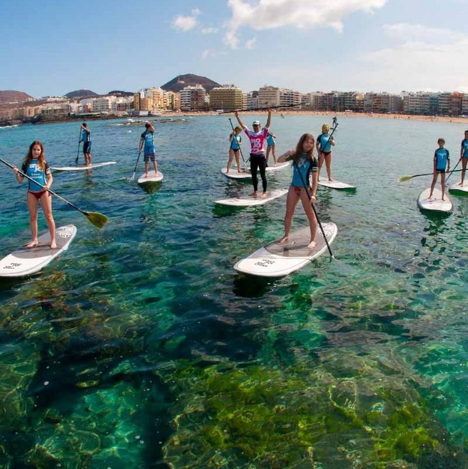 Surfhouse Gran Canaria Las Palamas Kanaren SUP Kurse