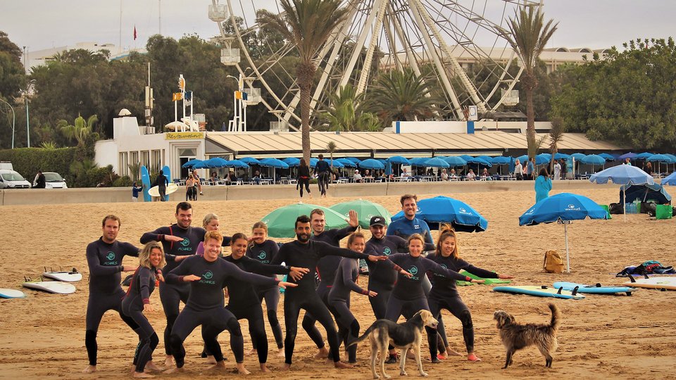 Westsurf Morocco Surfcamp Tamraght surfschule gäste