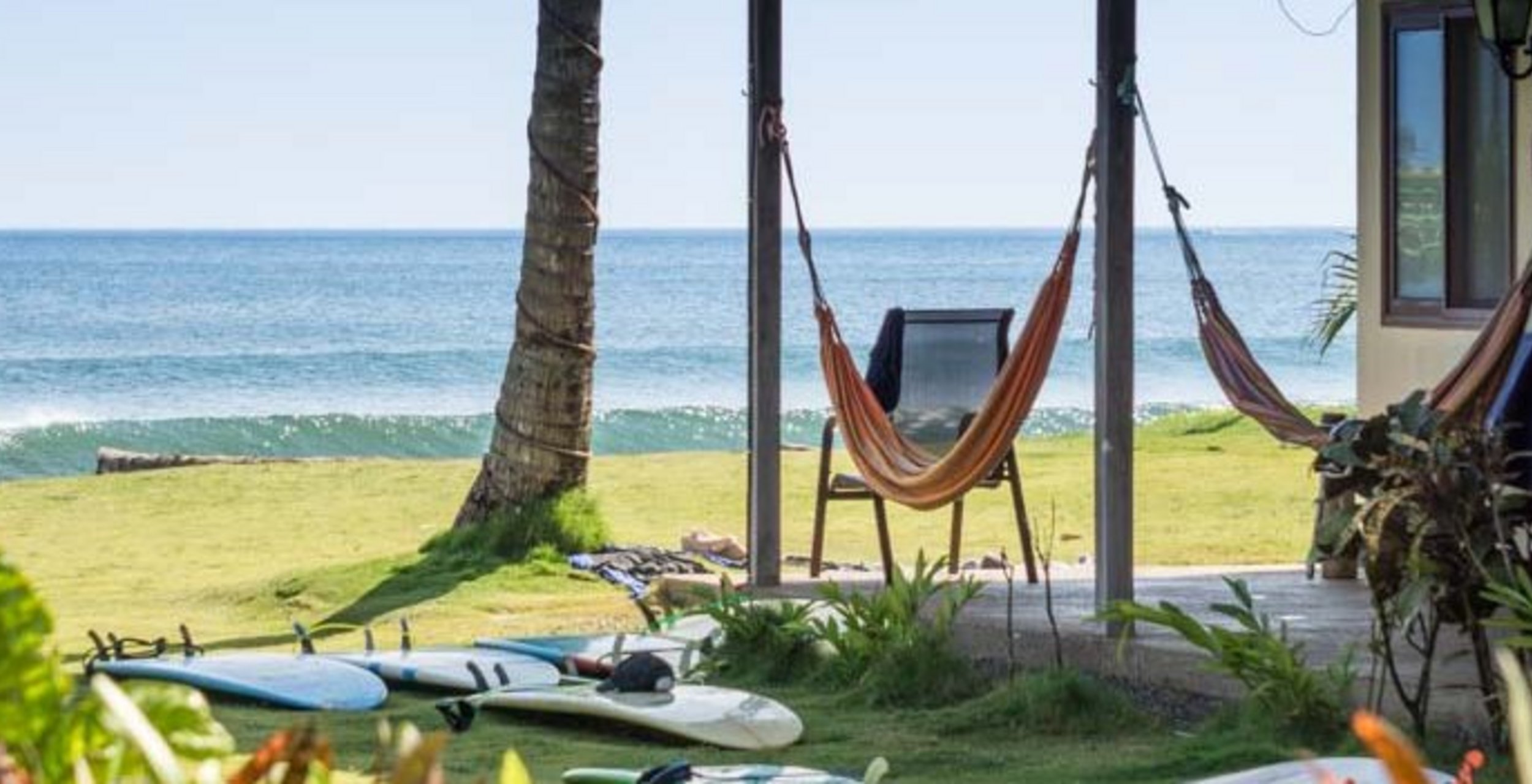 Beachbreak Surfcamp and Resort Panama Playa Venao Unterkunft in erster Strandreihe
