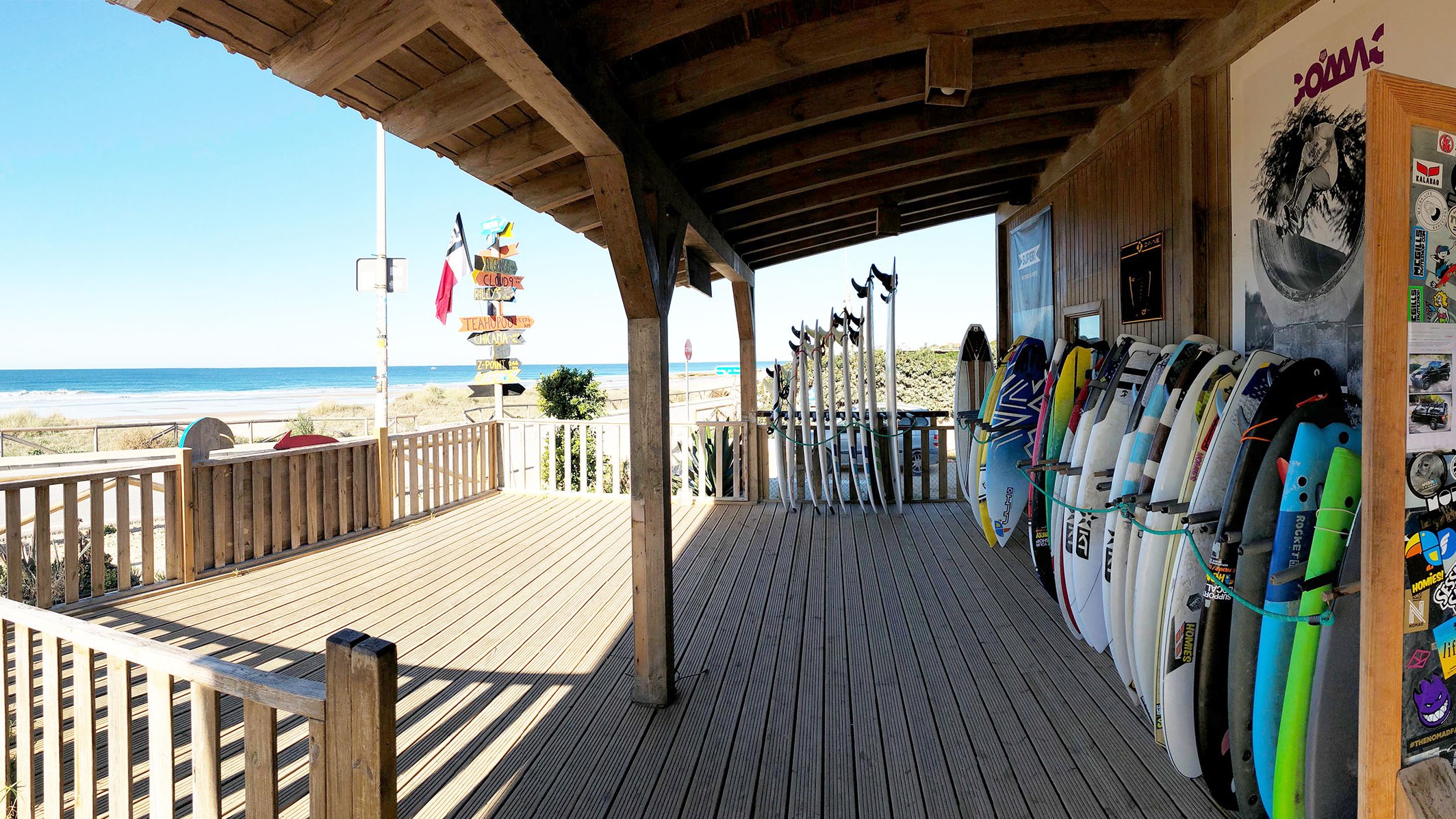 Surfcamp in El Palmar Andalusien direkt am Meer