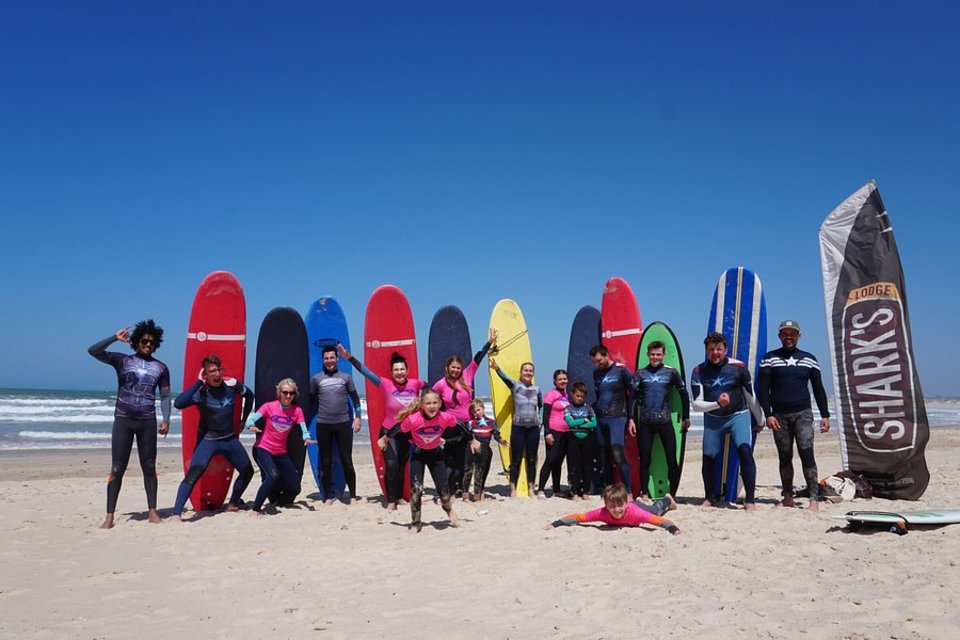 Sharks Lodge Surfcamp Portugal Peniche Surfkurse für alle Levels