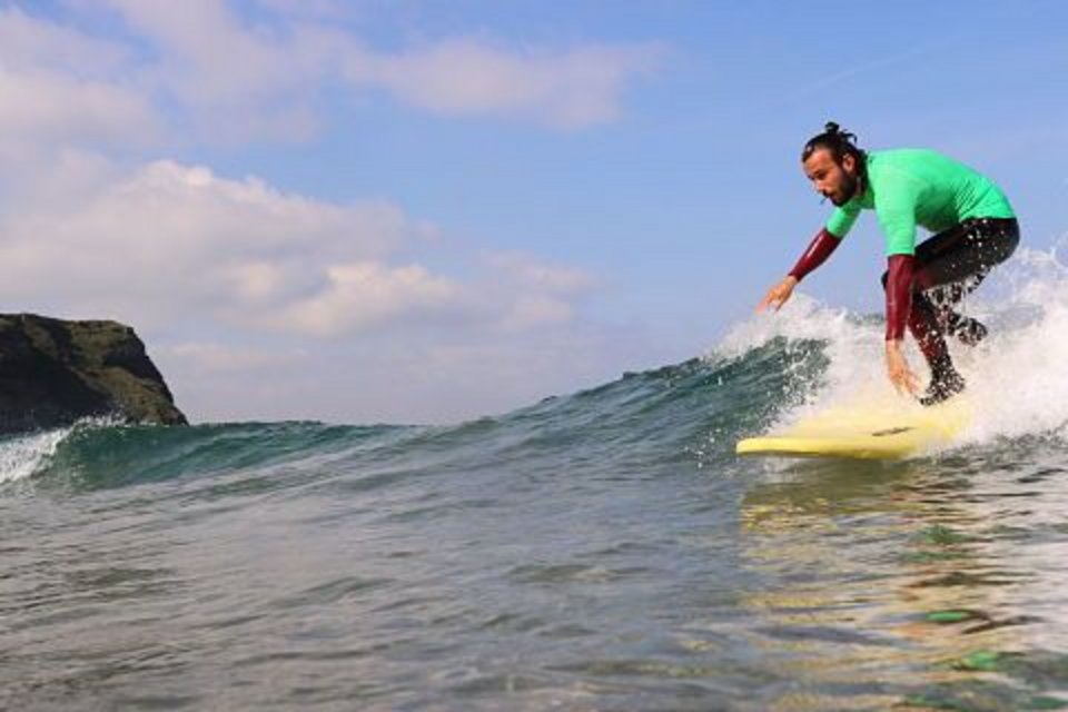 Bio Surfcamp Spanien Suances grüne wellen surfen