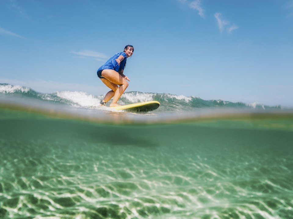 Liquid Surf House in Langre Spanien Surfkurse für Anfänger