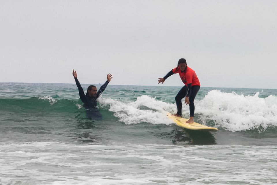 Adventure Key Surfcamp Marokko Taghazout grüne wellen surfen