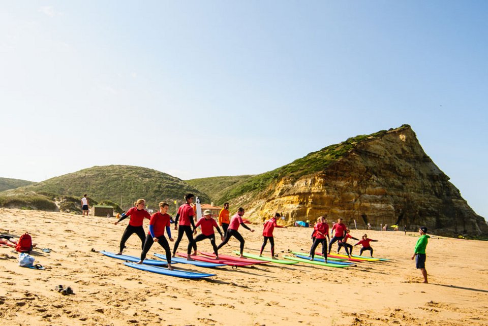 Tres Ondas Surfcamp Ericeira Portugal Surfschule