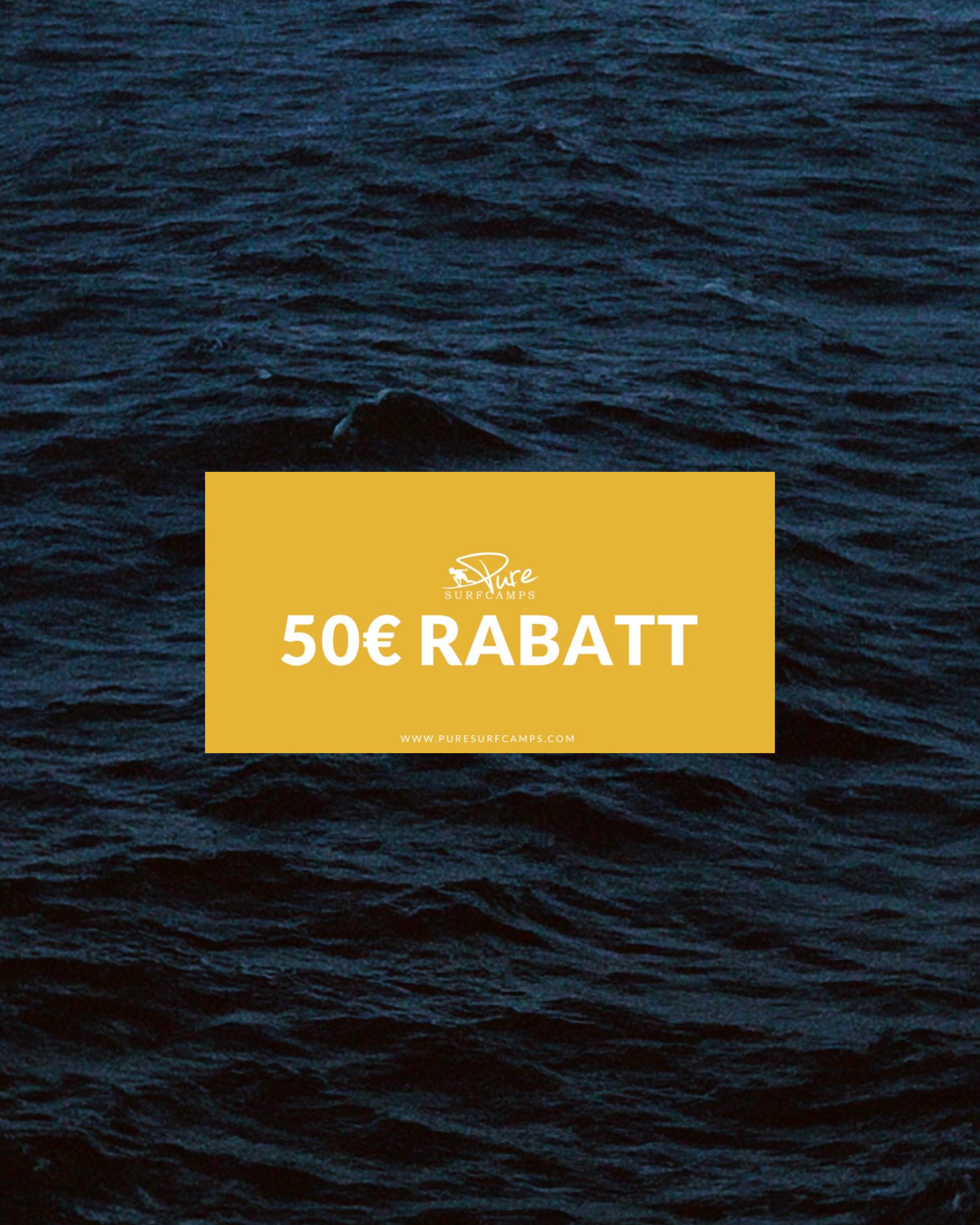 Puresurfcamps 50€ Rabatt