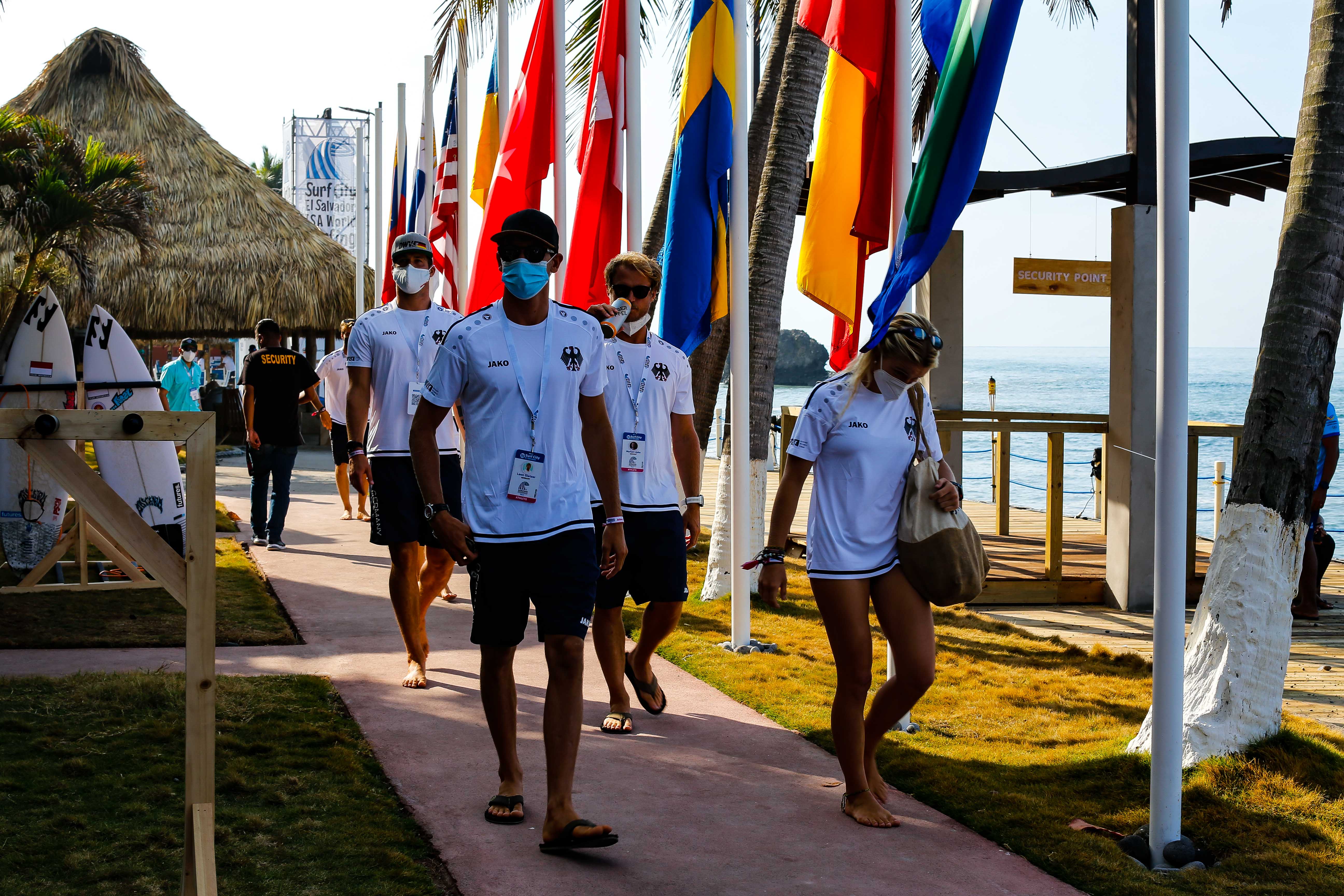 Team Germany bei der WM in El Salvador 