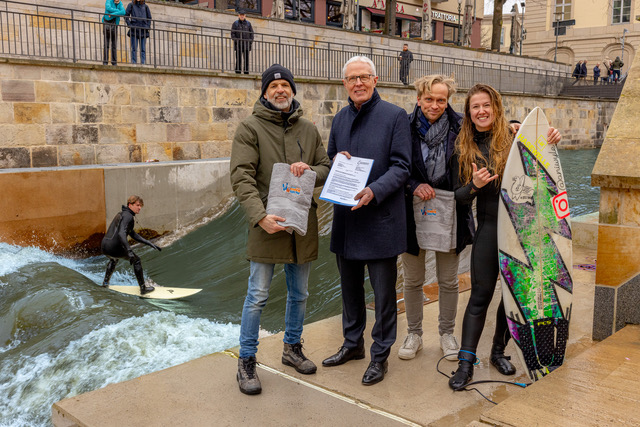 Rider Lasser Bauer, von links nach Rechts: Heiko Heybey, Reinhard Rawe, Sebastian Stern, Anika Weizel 