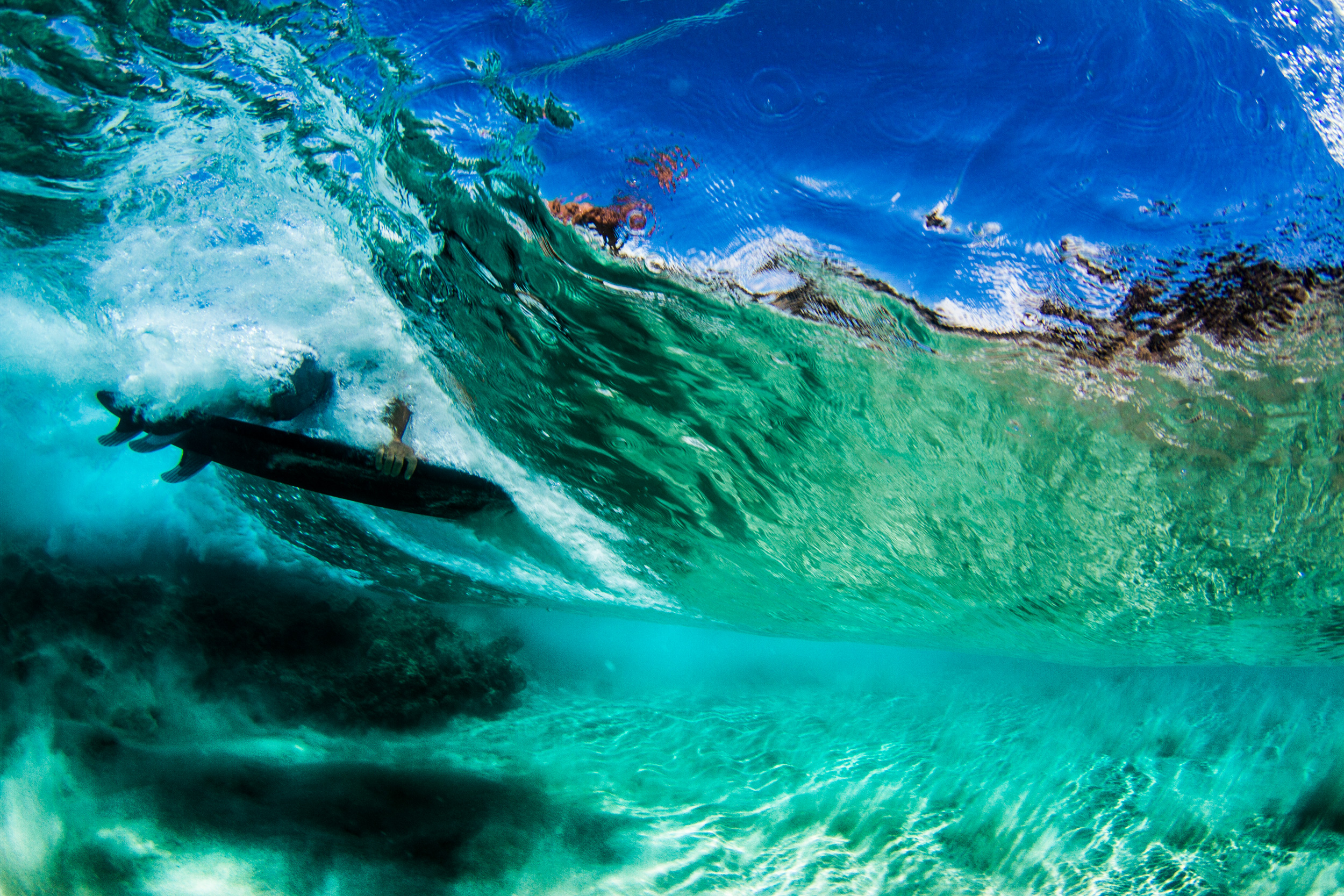 Reefbreaks und beachbreaks auf fuerteventura