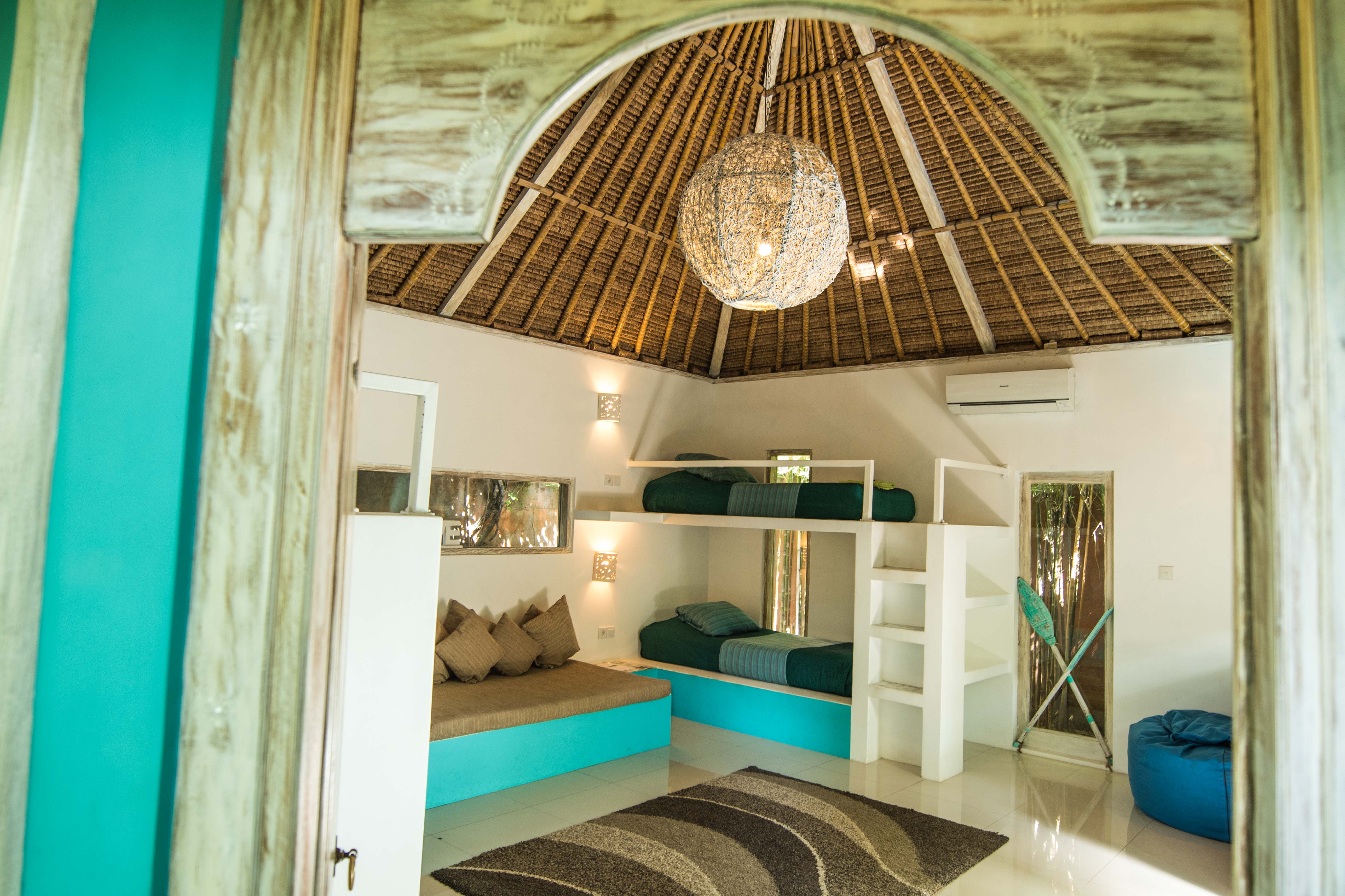 Rapture Surfcamp Padang Bali stylische Dorms