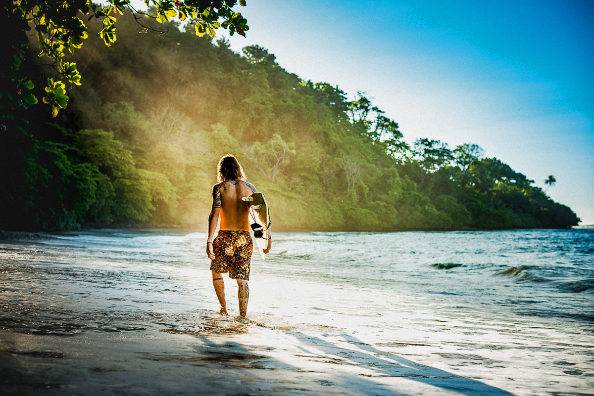 Zopilote Surfcamp Santa Teresa Costa Rica Surfspot vor der Tür
