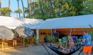 Puresurfcamp Mobile Homes, Familien Surfcamp Moliets, Frankreich Puresurfcamp Mobile Homes, Familien Surfcamp Moliets, Frankreich
