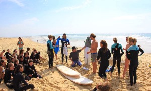 Wavetours 18plus Surfcamp, Moliets, Frankreich Wavetours 18plus Surfcamp, Moliets, Frankreich