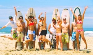 Wellenreiter Surfcamp, Cap de l'Homy, St. Girons und Contis Plage, Frankreich Wellenreiter Surfcamp, Cap de l'Homy, St. Girons und Contis Plage, Frankreich