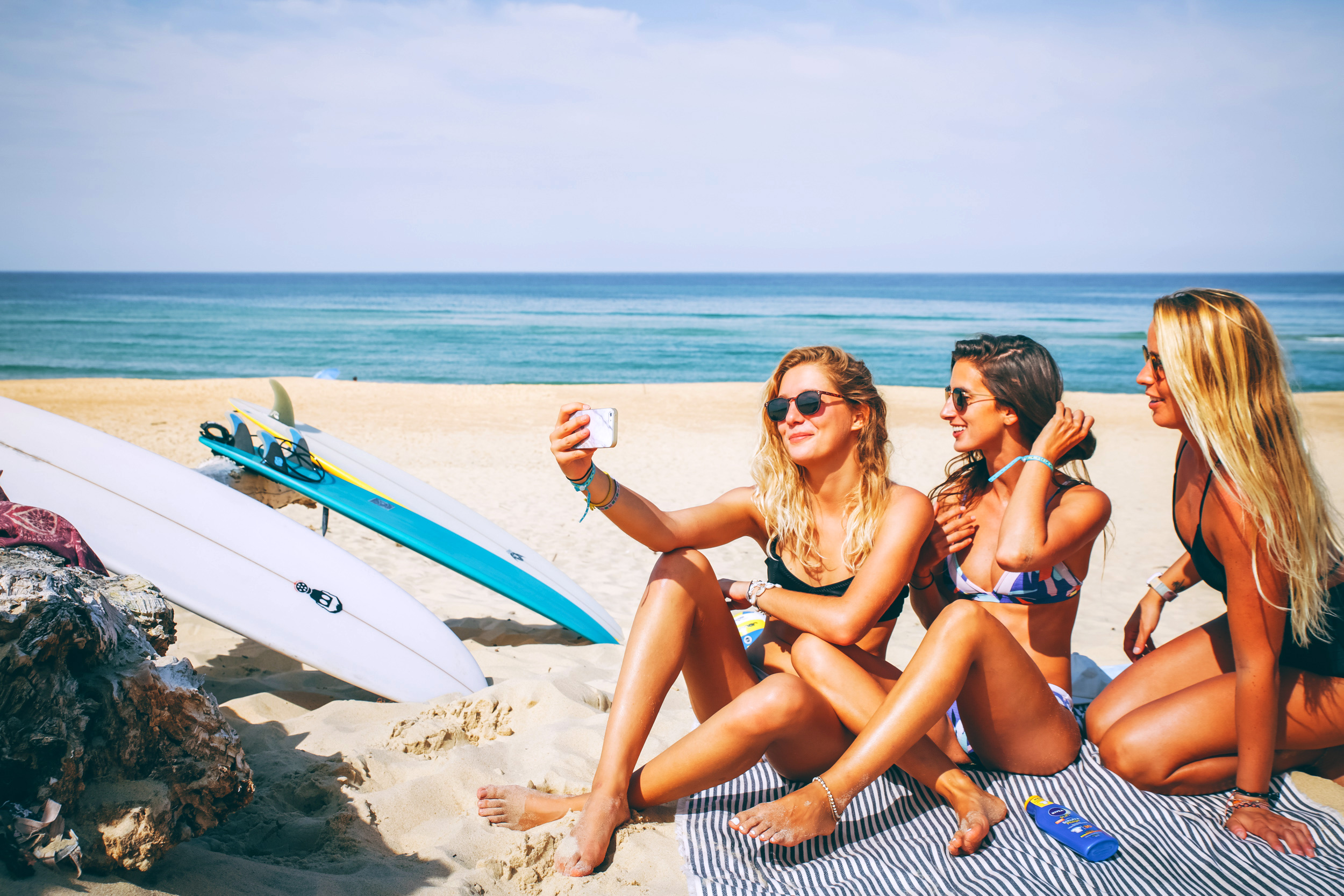 strandurlaub surfen lernen in frankreich
