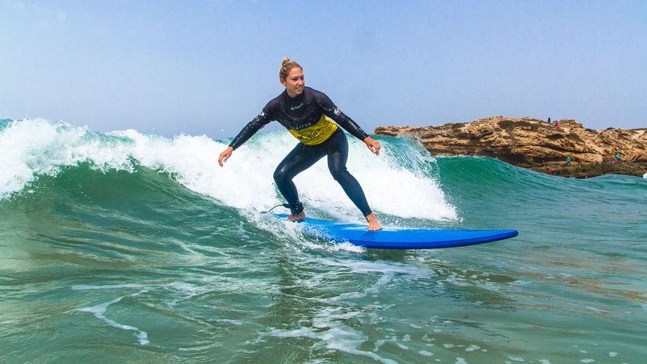Pure Sea View Surfcamp Marokko Aourir surfen lernen