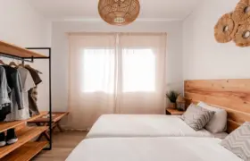 Doppelzimmer im Surfcamp