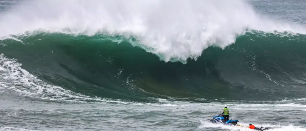 Big Wave Surfen Spanien