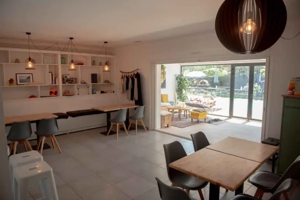 SURFinn Vieux Boucau Aufenthaltsraum