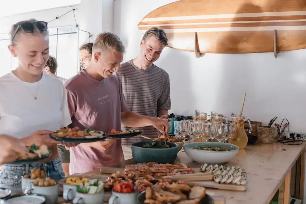 Surfblend Surfbase Lissabon Verpflegung