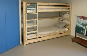 Surfcamp Vieux Boucau Mehrbettzimmer